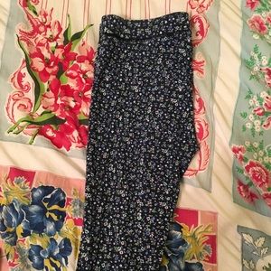 Abercrombie & Fitch floral leggings